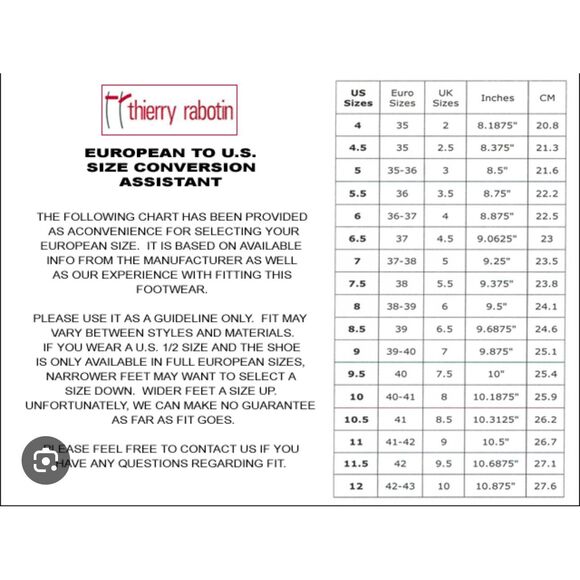 Thierry Rabotin Mary Jane Flat Sz41 US 10.5 - Picture 9 of 9